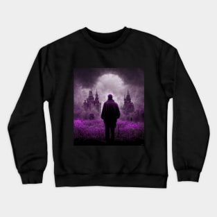 detective searching at night Crewneck Sweatshirt